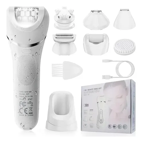 Epilador 7 En 1 Para Mujeres Qreeyx, Afeitadora Facial Y