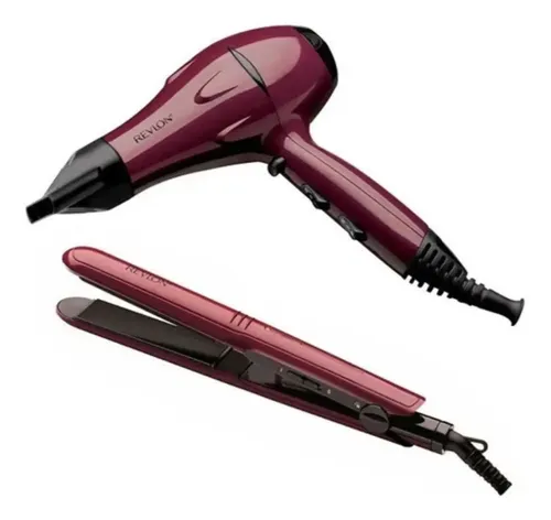 Pack Revlon Rvdr5230la2a Secador De Pelo Y Pinza De Cabello