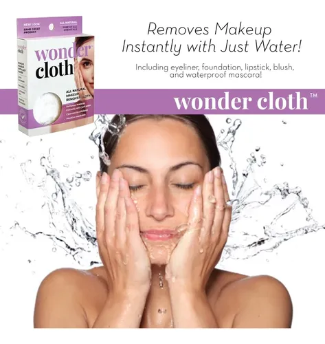Paño Desmaquillante Wonder Cloth Natural Pack X 2