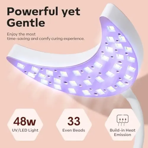 Modelones Lámpara De Uñas Led Uv, Lámpara Uv De
