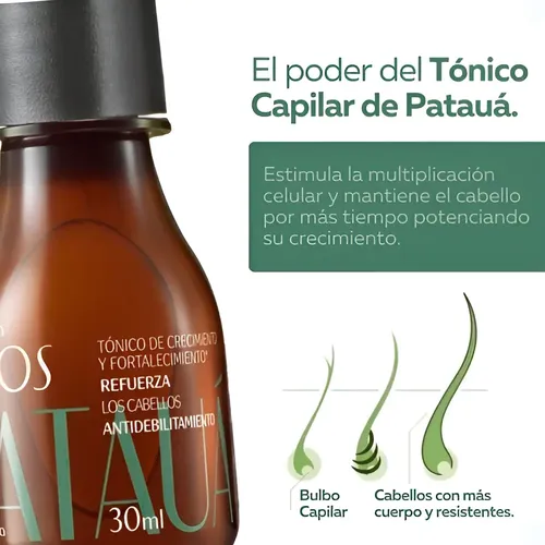Tónico Capilar Crecimiento Y Fuerza Ekos Patauá Natura 30 Ml