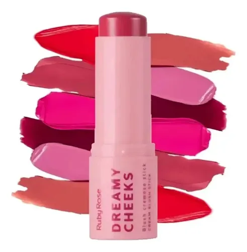 Rubor En Barra Ruby Rose Dreamy Cheeks Calm Rose Hb-m01-7