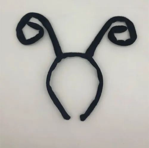 Vincha Antenitas De Hormiga Para Halloween Black-1unid
