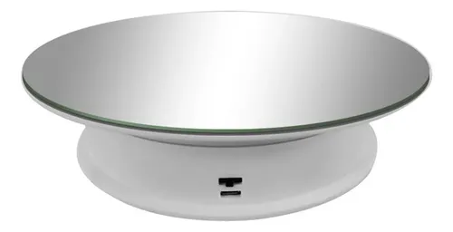 Soporte Eléctrico Giratorio Para Pantalla Con Espejo, 2 Velocidades Como Máximo