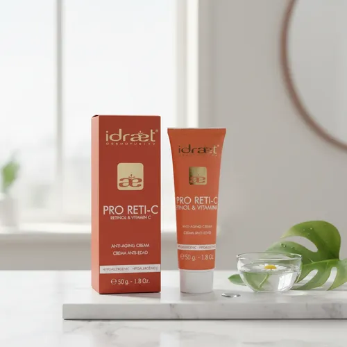 Crema Facial Retinol Vitamina C Antiage Pro Reti C Idraet