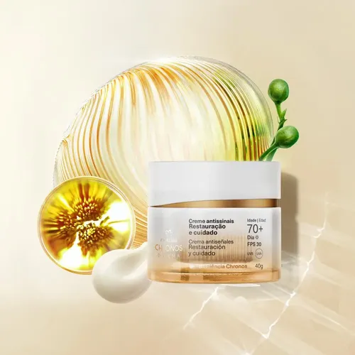 Crema Antiseñales 70+ Día Chronos Derma 40 G Natura Todo Tipo De Piel Día