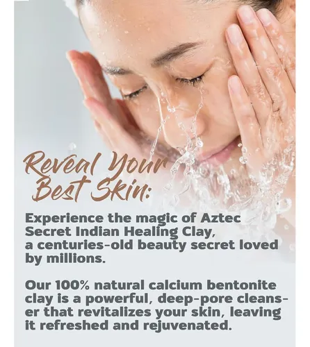 Kit Mascarilla Arcilla Bentonita Aztec Secret 1lb