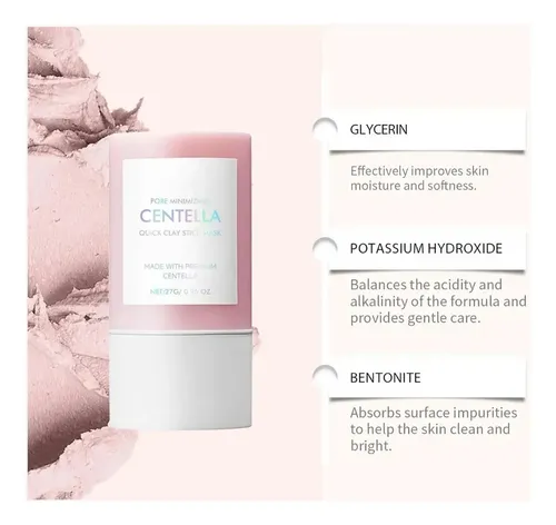 I Mascarilla De Arcilla Centella Asiática En Barra (2pcs)