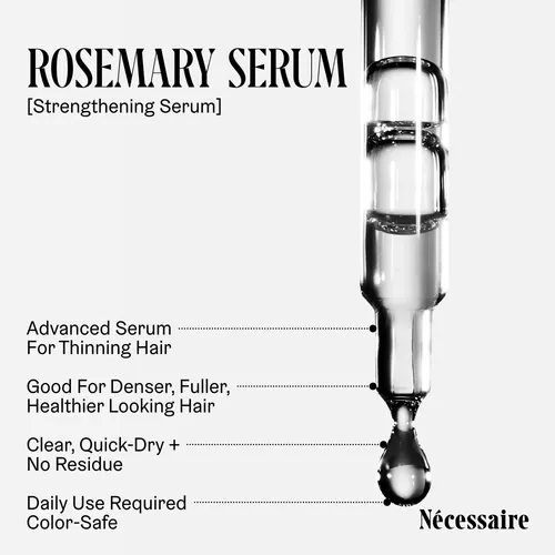 Serum Capilar Nécessaire Romero 30ml Para Cabello Denso
