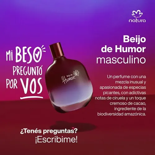 Kit Regalo Humor Beijo Femenino Y Masculino Natura
