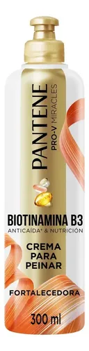 Crema para Peinar Pantene Biotinamina Fortalecedora B3 300 ml