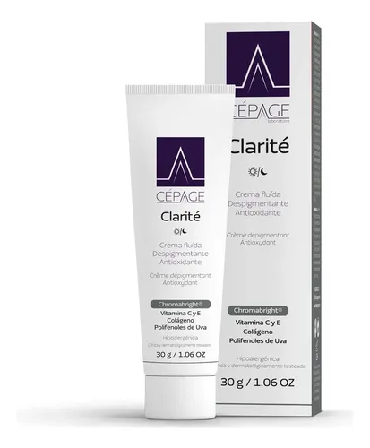 Clarite Crema Fluida 30ml Despigmentante Cepage Piel Manchas