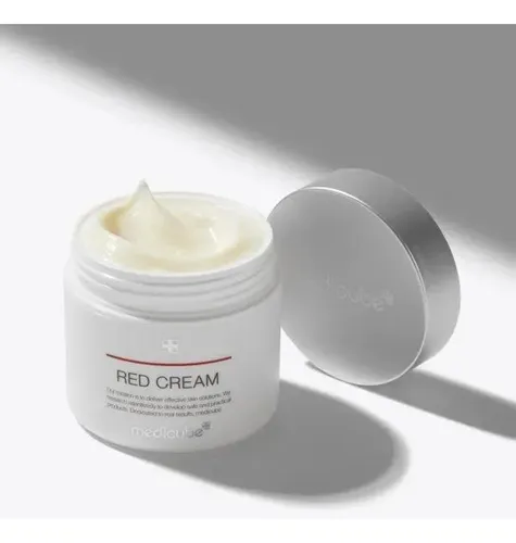 Medicube Red Cream 2.0 Calma Reduce El Enrojecimiento – 50ml – Sensible – Día/noche