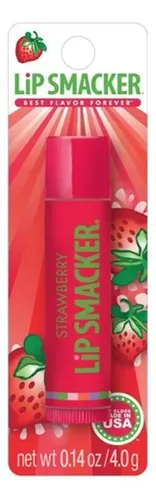 Lip Smacker Strawberry · Bálsamo Labial Humectante Fresa
