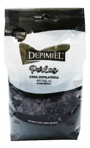 Cera Negra Depilatoria Para Microondas Sistema Español Depimiel 200g