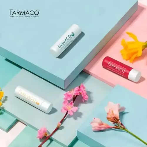 Farmaco Protector Labial Con Manteca De Cacao 4g