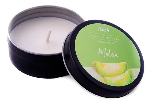 Velas Para Masajes Aromaticos Different Touch 30g Fragancia Melón Tipo de envase Lata