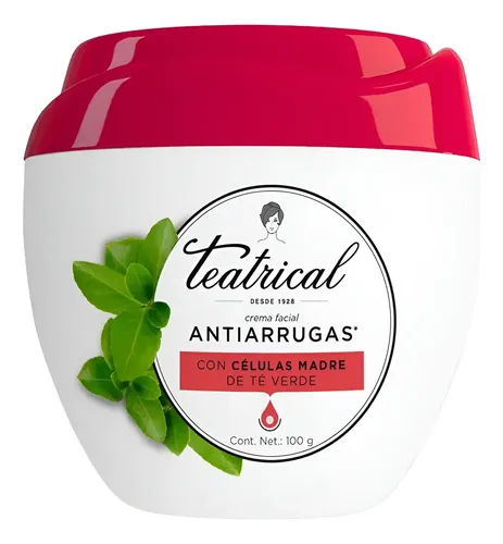 Teatrical Crema Facial Antiarrugas 100 Gr.