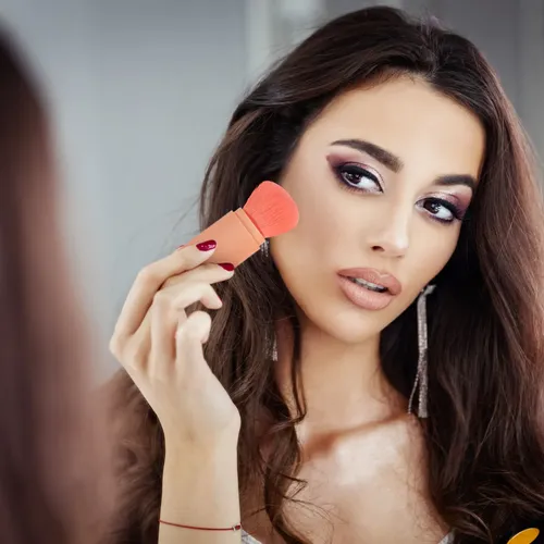 Cn* 1 Juego De Maquillaje Para Sombra De Ojos, Brocha Y .