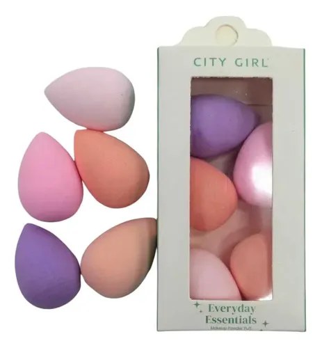 Esponjitas City Girl Cajita De 5 Unidades