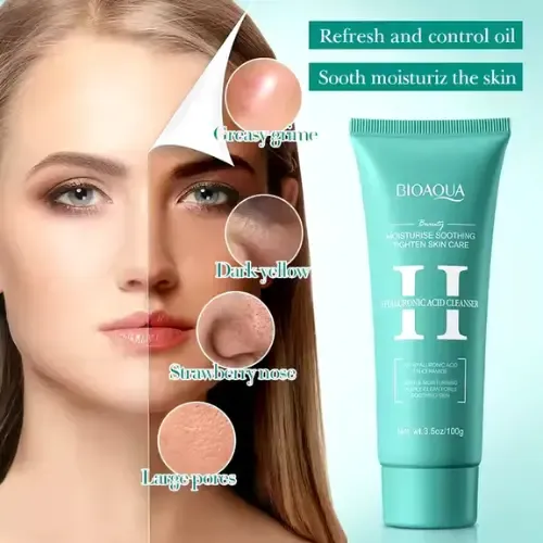 Gel Limpiador Facial Acido Hialuronico Hidratante