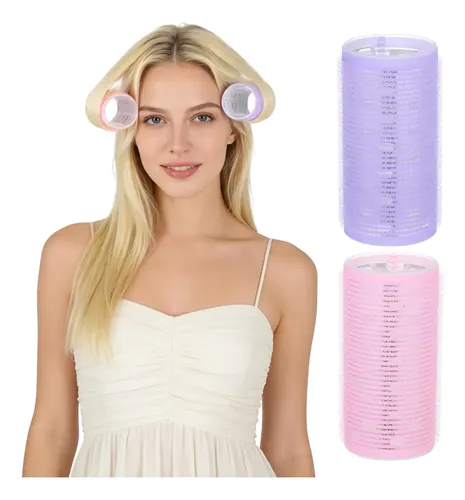2u Rulos Sin Calor Para Cabello, Volumen Y Rizos I