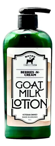 Loción Bates Family Farm De Leche De Cabra Y Manteca De Kari
