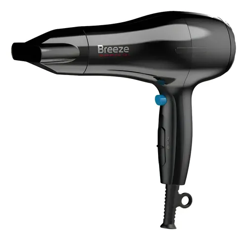 Secador Gama Breeze 2200w Color Negro Ceramic Ion Tourmaline