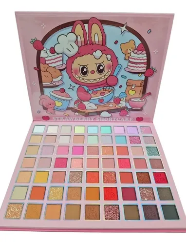 Paleta De Maquillaje Sombras Profesional 63 Colores
