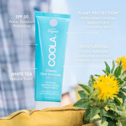Loción Solar Facial Orgánica Coola, 50 Ml, Vegana