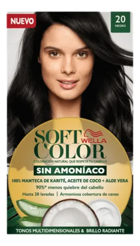 Tintura Permanente En Kit Soft Color 20