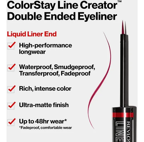 Delineador Doble Extremo Revlon Colorstay 153 Ella Está En
