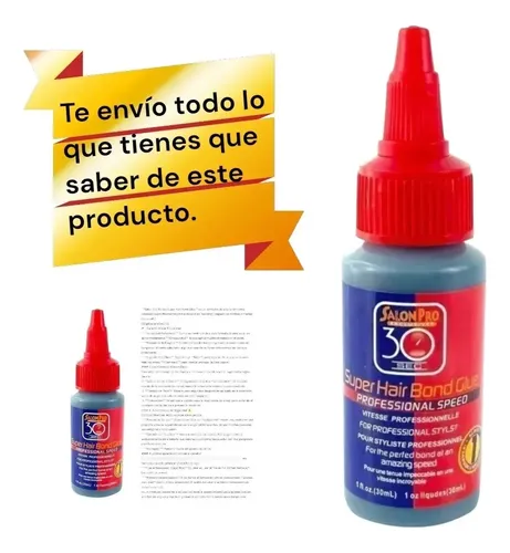 Pegamento Para Peluca, Extensiones, Cortinas, Salón Pro 30s.