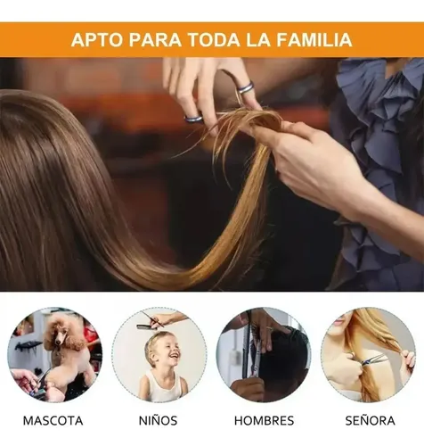Kits De Peluquería Profesional De Acero Inoxidable, 11 Unida