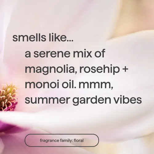 Método De Lavado Corporal Serene Escape Con Magnolia Y Rosa