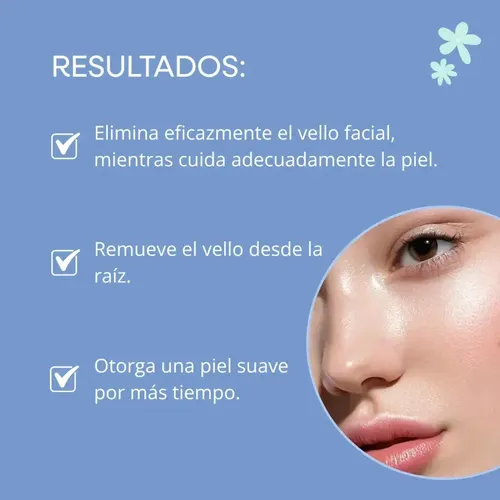 Bandas Depilatorias Facial C/extracto De Frutas Flores 12pcs