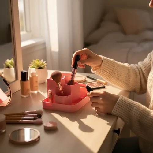 Organizador Modular Maquillaje Cosméticos Cat