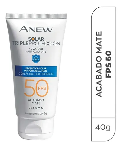 Avon Anew Protector Solar Facial Fps50 40g Incoloro