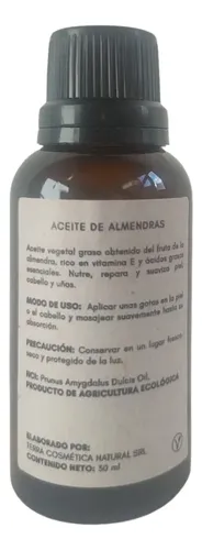 Aceite De Almendras Puro 30 Ml
