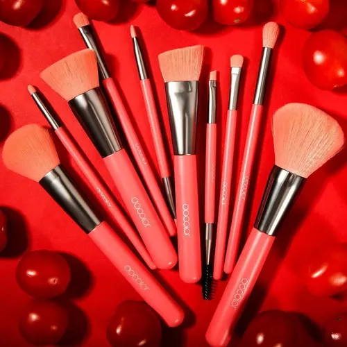 Brochas De Maquillaje #neon Docolor 10pzas