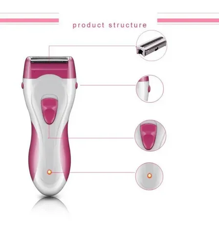 Afeitadora Eléctrica Para Mujeres, Depiladora De Axilas Y Pi
