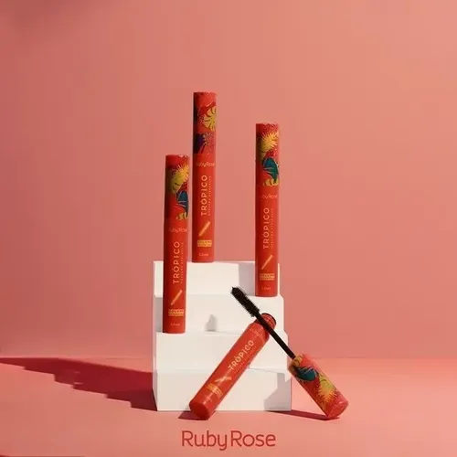 Mascara De Pestañas Volumen Y Alargamiento Trópico Ruby Rose