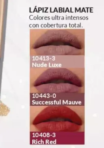 Avon® Labial Ultra Matte Successful Mauve Fps 15 3,6g