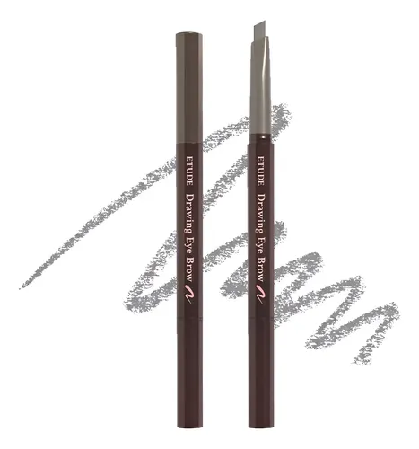 Lápiz De Cejas Etude Modelo Microblading Gris 0.23g Duración