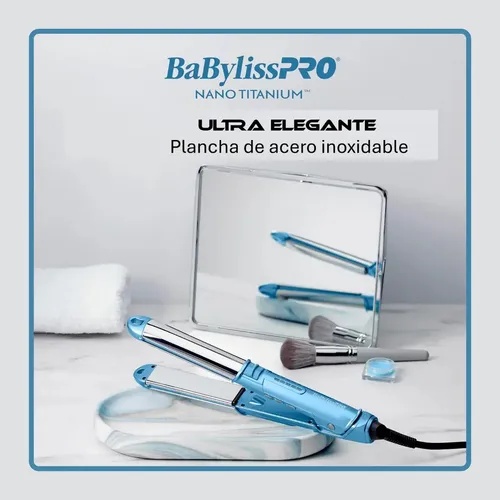 Plancha Alisadora Babyliss New Bnt4061tuz Ustyler Celeste