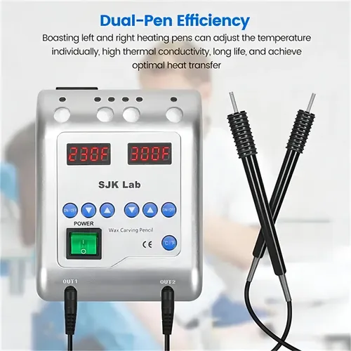 Enceradora Eléctrica Laboratorio De Dental Con 6 Lápices J01