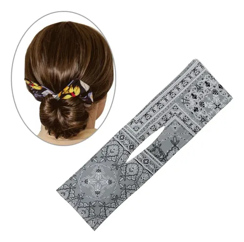 Bandas Para El Pelo De Bollo De Moda Para Mujer, Gramo
