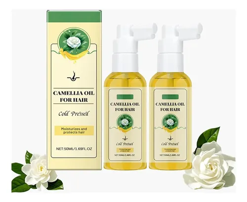 Spray Aceite De Camelia Pelo Control Frizz Brillo 2 X 50ml