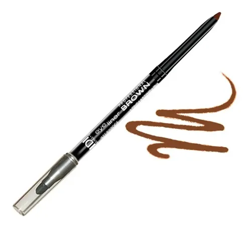 Idi Make Up Delineador Ojos Retractil Brown Con Esfumino
