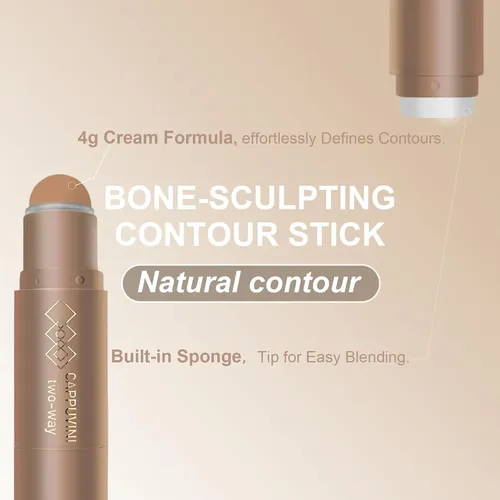 Stick De Contorno En Crema Tonos Fríos Para Piel Clara